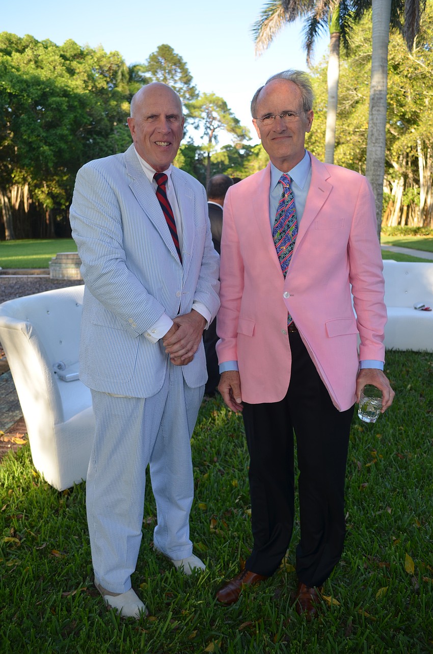 Ray Suplee with Tom Charters