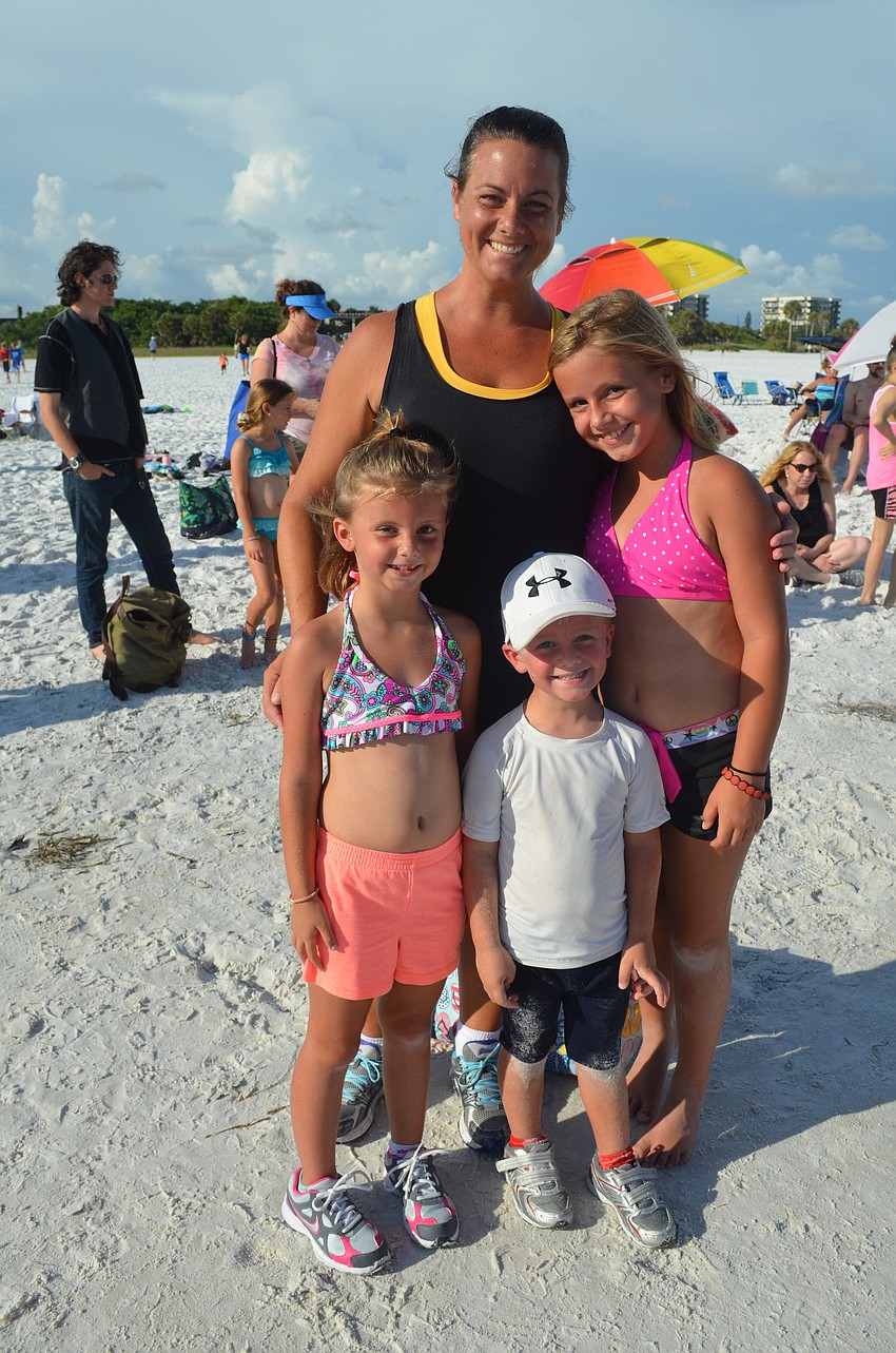 Paige, Heather, Peyton and Nicholas Rajzer