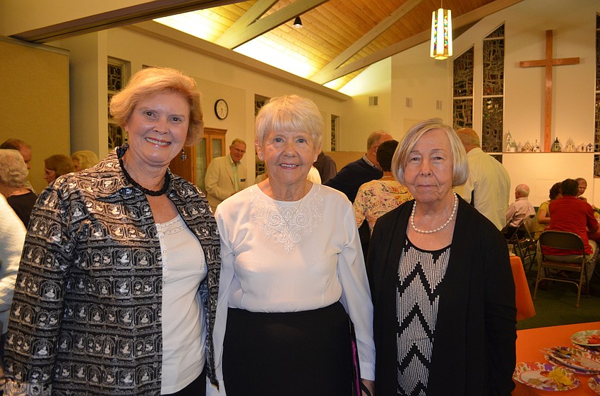 Betty Jo Haas, Patty Buck and Hemma Fraser