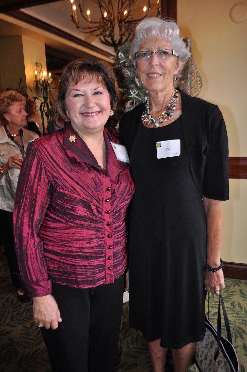 Bev Brown and Bonnie Teske