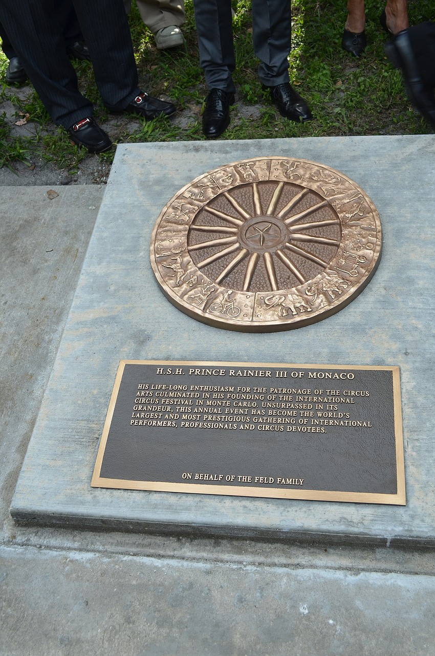 Each award recipient received a plaque in the Ring of Fame on St. Armands.