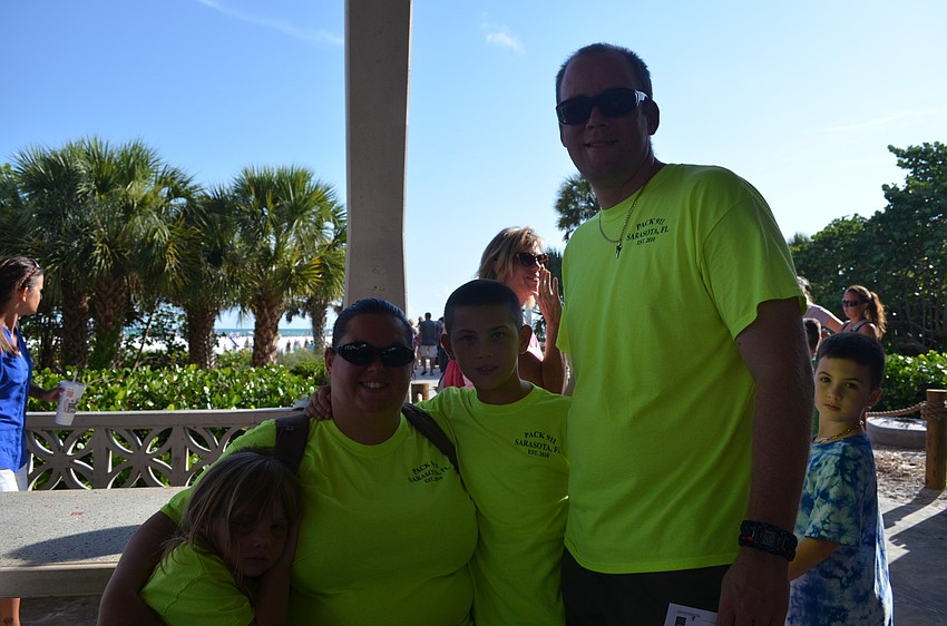 Kyliegh, Kristal, Remington and Daryl Roberts