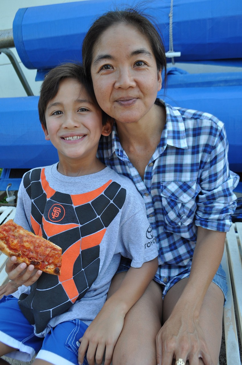 Tyler and Kim Alliotts just moved from California.