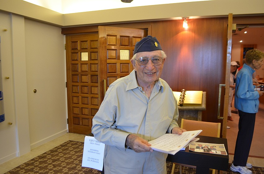Veteran Al Grossman, 92.