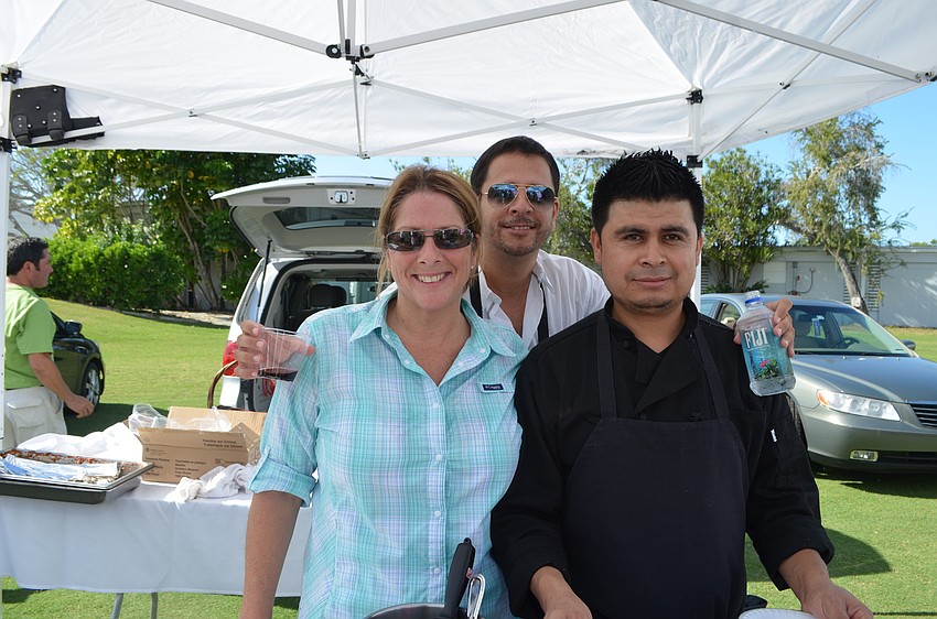 Barbara Lawson, Pablo Castro and Geobino Lopez, of Amore by Andrea