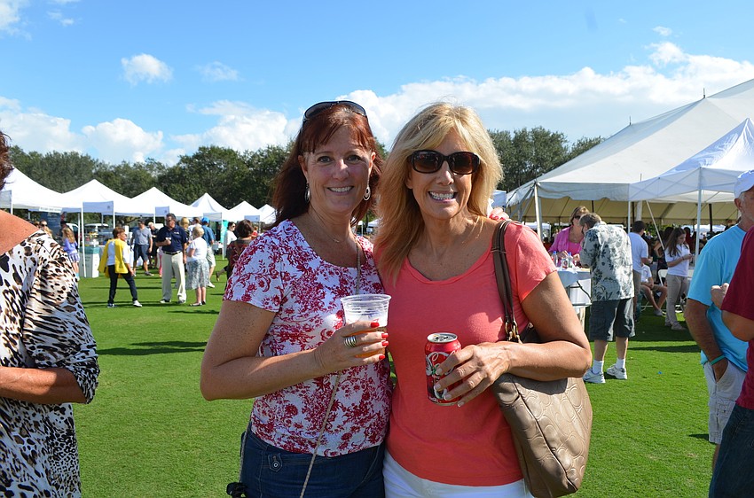 Tammy Halsted and Nancy Denton