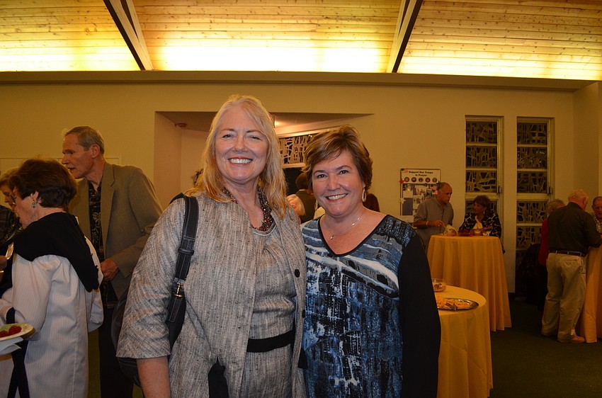 Margie Trumbull and Carol Menken