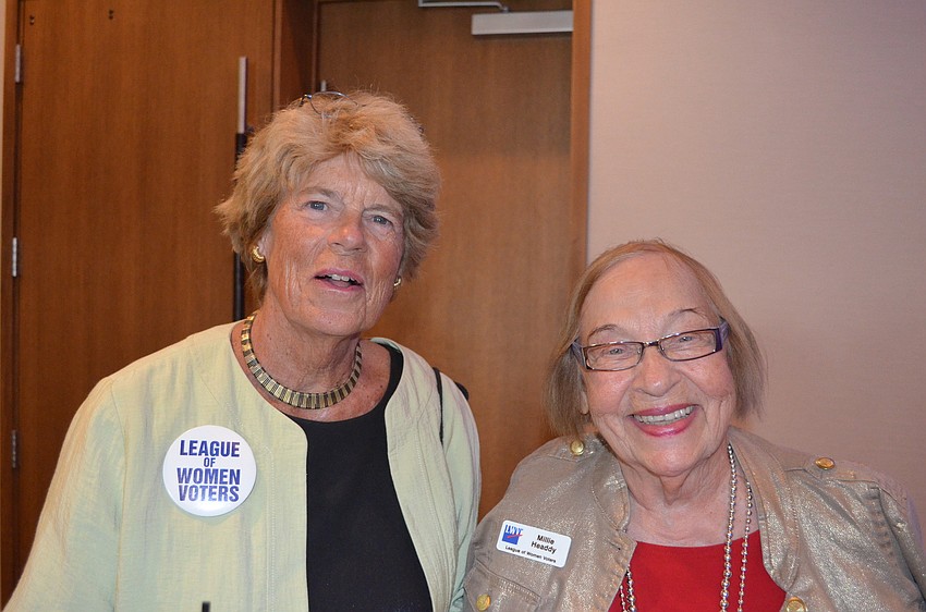 Judy Achre and Millie Headdy