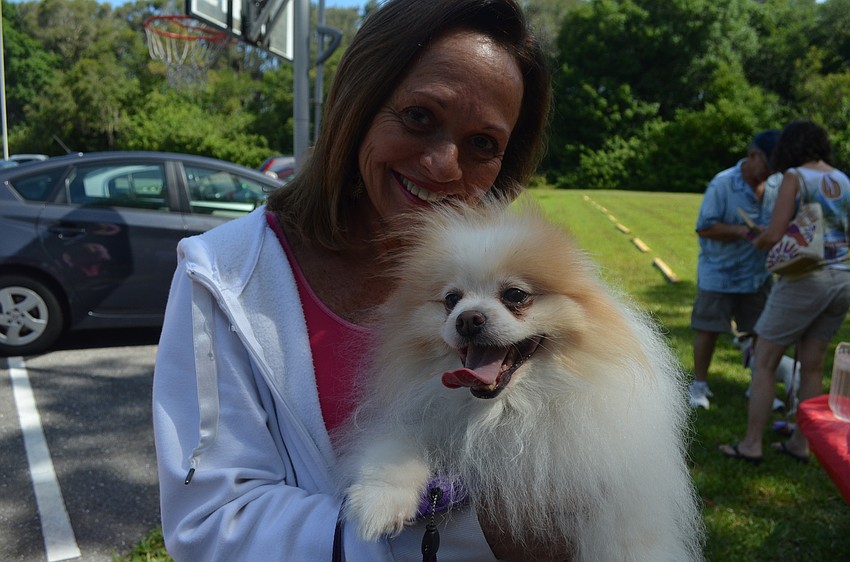 Sharon Ecker and Sparky