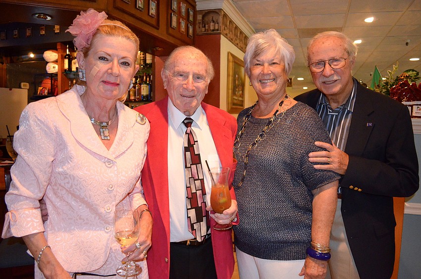 Sally and Jack Jaret with Joanie and Dick Webster