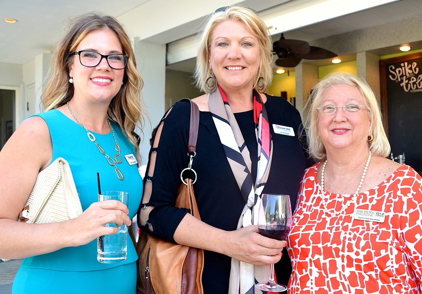 Beth Jacobson, Observer Media Group, Jill Raleigh, Observer Media Group, and Debra Clark Maradiaga, Sarasota Magazine