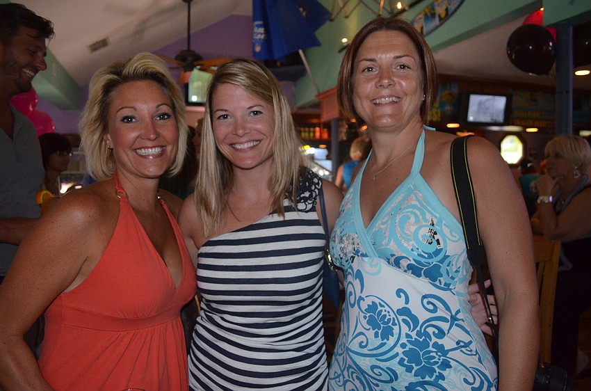 Heather Blank, Brianna Baker and Mary Tucker