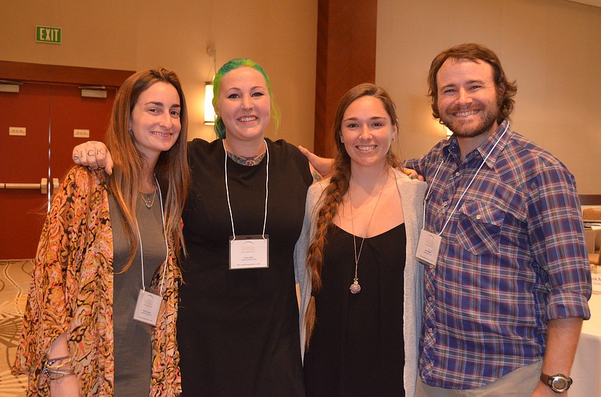 Sofia Fernandez, Taylor Biro, Jenn Duffy and Mike Mincy