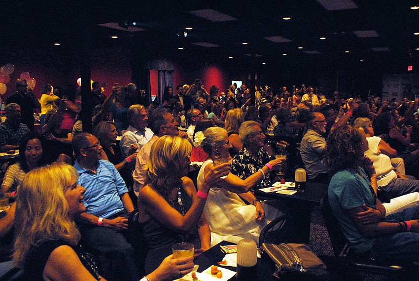More than 300 guests gathered at McCurdyâ€™s Comedy Theatreâ€™s new location on Ringling Boulevard Monday, June 9, for the McCurdyâ€™s Comedy Theatre Pre-Grand Opening Charity Fundraiser.