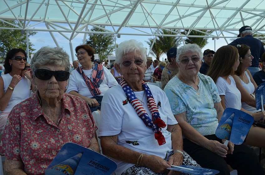 Mary Brennan, Ginny Slater and Beverly Colombo