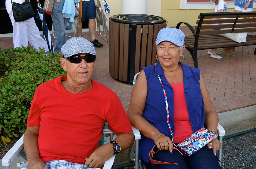 Glenn Sowders and Diane Scribner enjoy a night out.