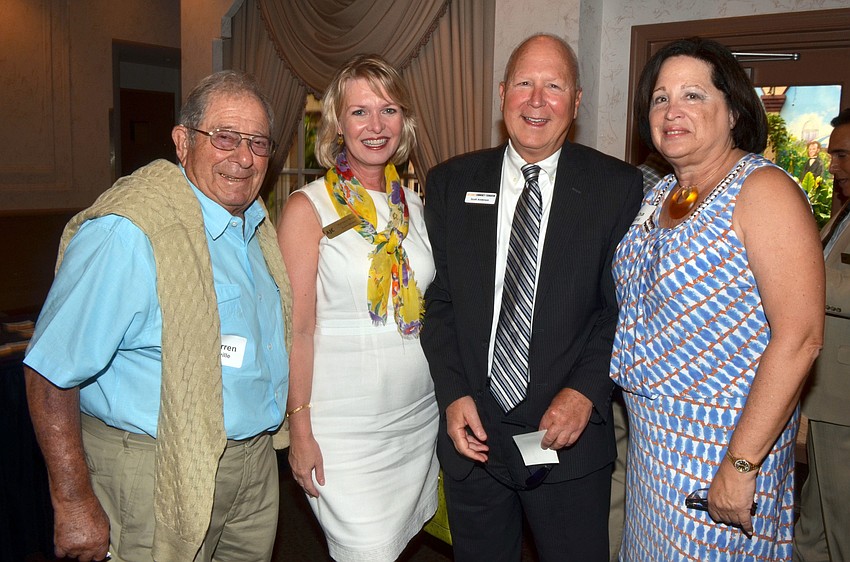 Warren Coville, Veronica Brady, Scott Anderson and Marsha Eisenberg