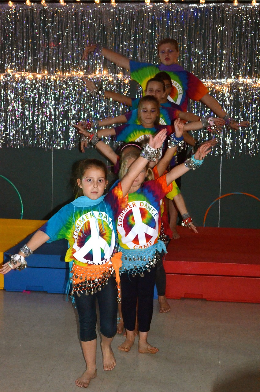 Eight girls attended the camp.