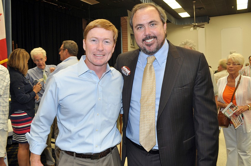 Keynote speaker Adam Putnam and Joe Gruters