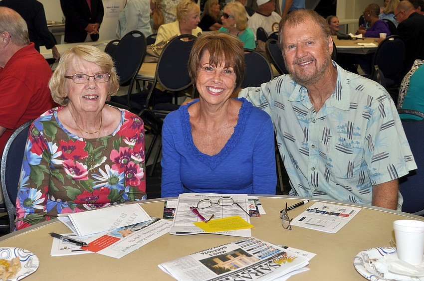Marilyn Counen with Deb and Gary Crowell