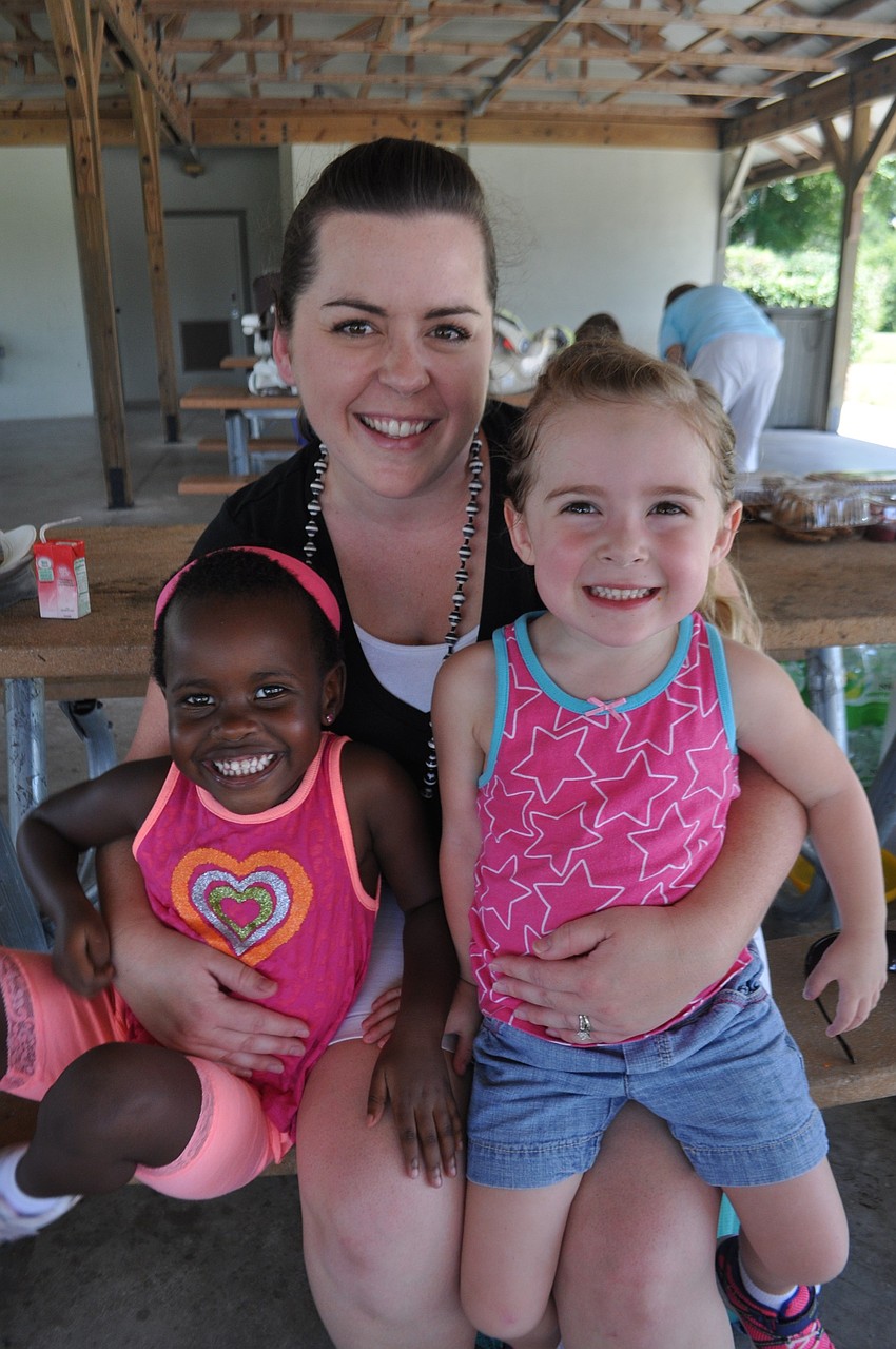 Brielle Gamelin joins Erin and Charlotte Means.