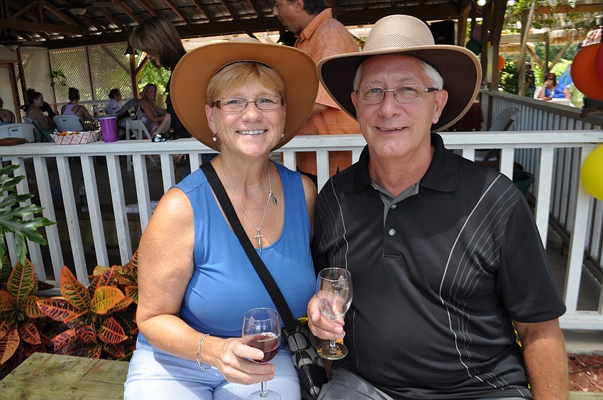Barb and Nick Caleca found out about the event because they are on the wineryâ€™s email list.