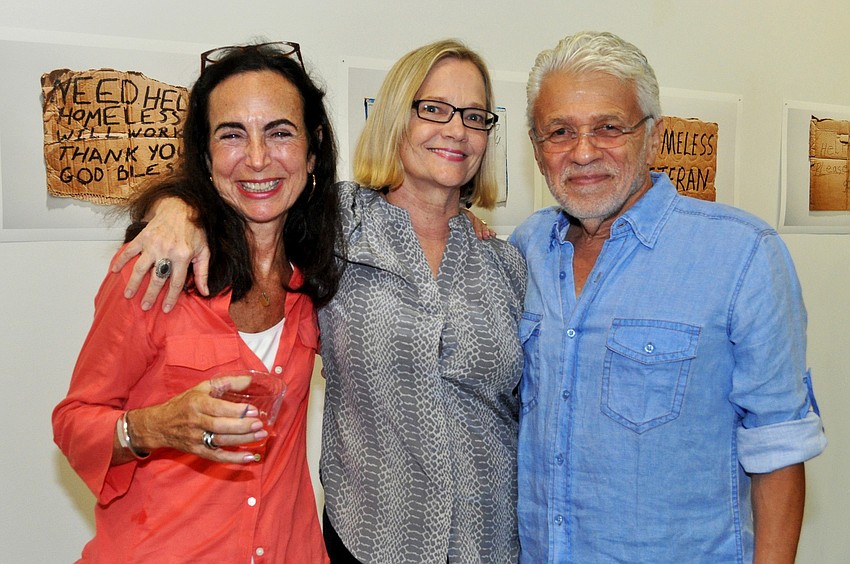 Trulee Jameson, featured artist Sally Pettibon and Jamie Jameson