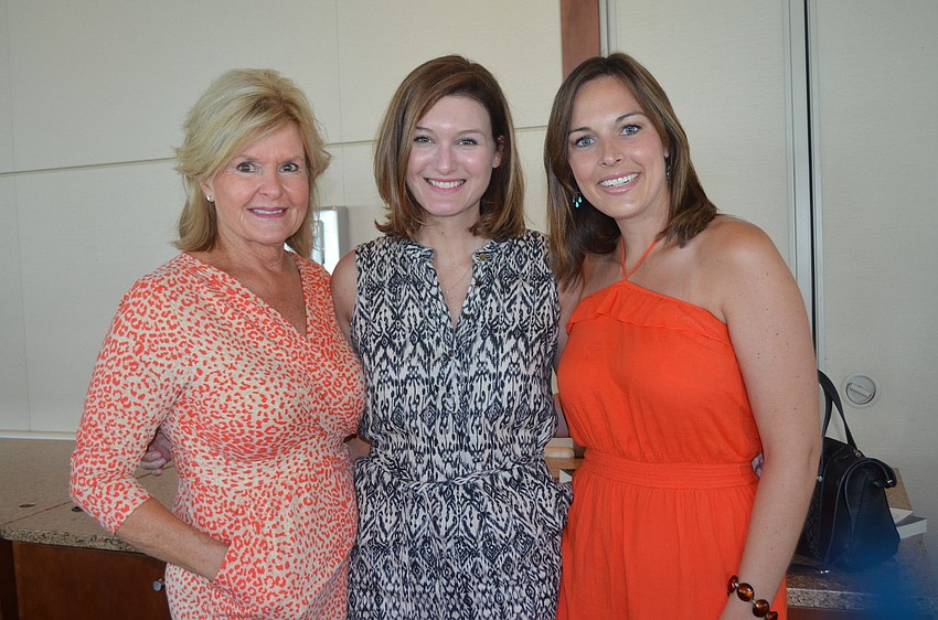 Deborah and Tess Bill with Julie Phillips