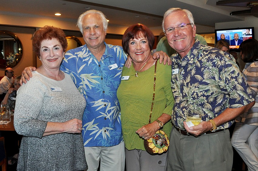 Marjorie and Dick Singer with Rebecca and David Taylor