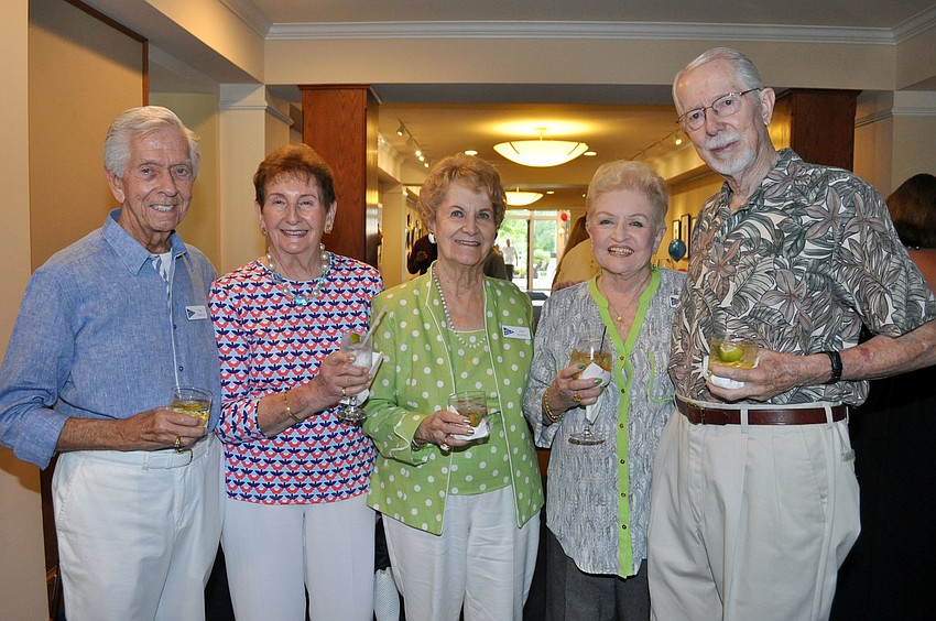 Bob Hopkins, Dorothy Cole, Joan Hopkins, Nancy Carlton and Bill Banberg