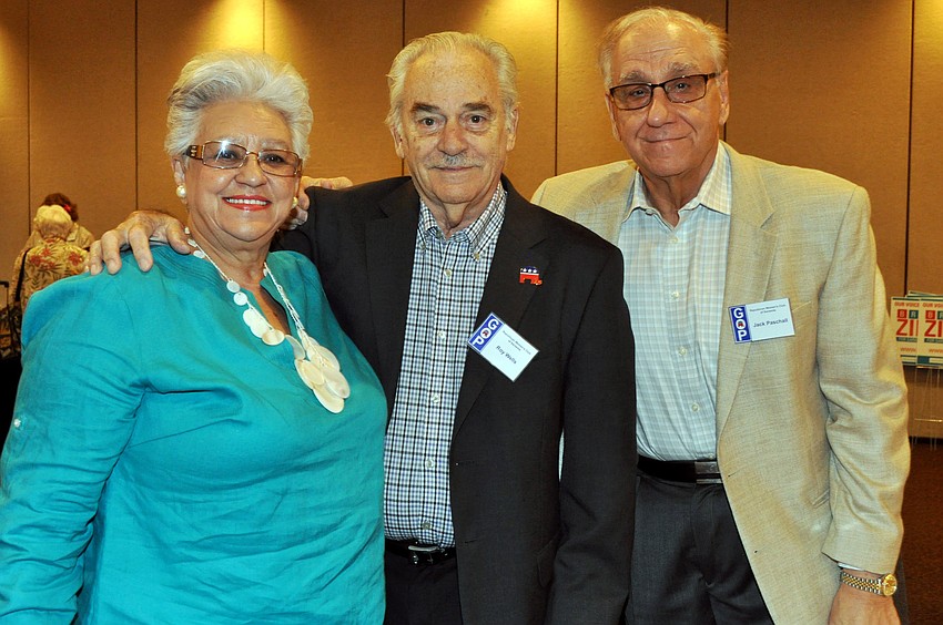 Cynthia Crowe, Roy Wells and Jack Paschall