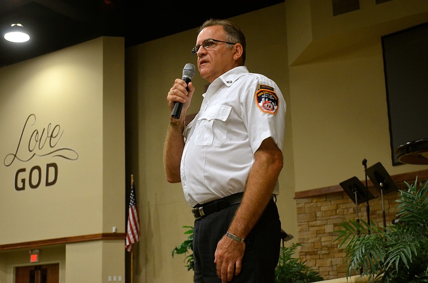 Retired New York City firefighter Garrett Lindgren speaks about his memories of Sept. 11.