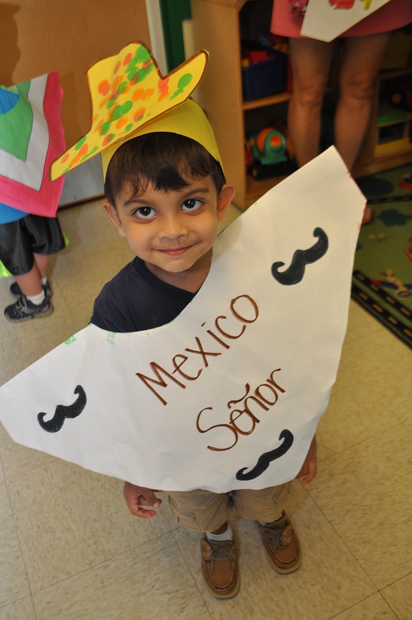 Rohan Singh, 2, is all smiles.