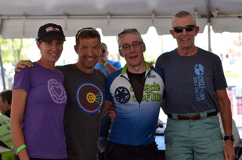 Nicole Chapman, Julian Angus, Gary Weir and Paul Trainor