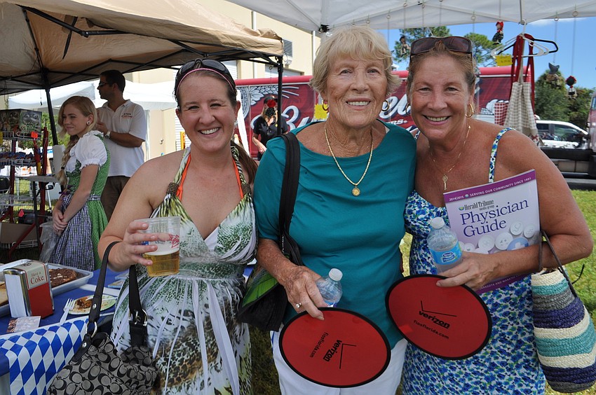 Kristen Wilson enjoys the day with her grandmother, Marilyn Hines, and mother, Kim Wilson.