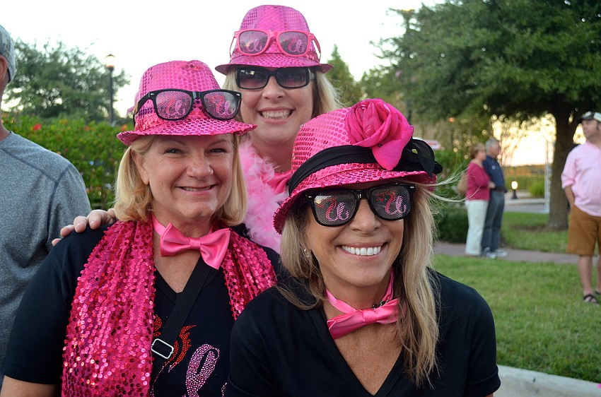 Debbie Brooks, Kelly Johnson and Hope Curson are members of the Save our Sisters team.