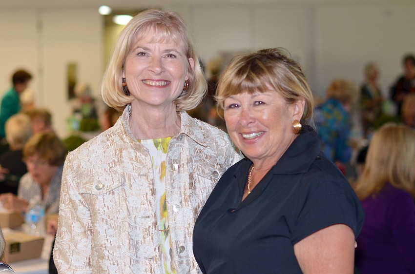 Cathy Hay and Nancy Harris