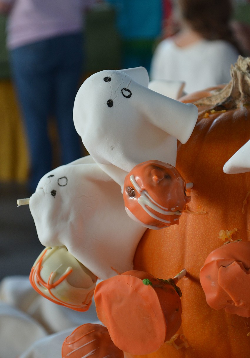 Chef Paul Mattison and the team of students from Phillippi Shore Elementary created carrot cake cake pops for the occasion.