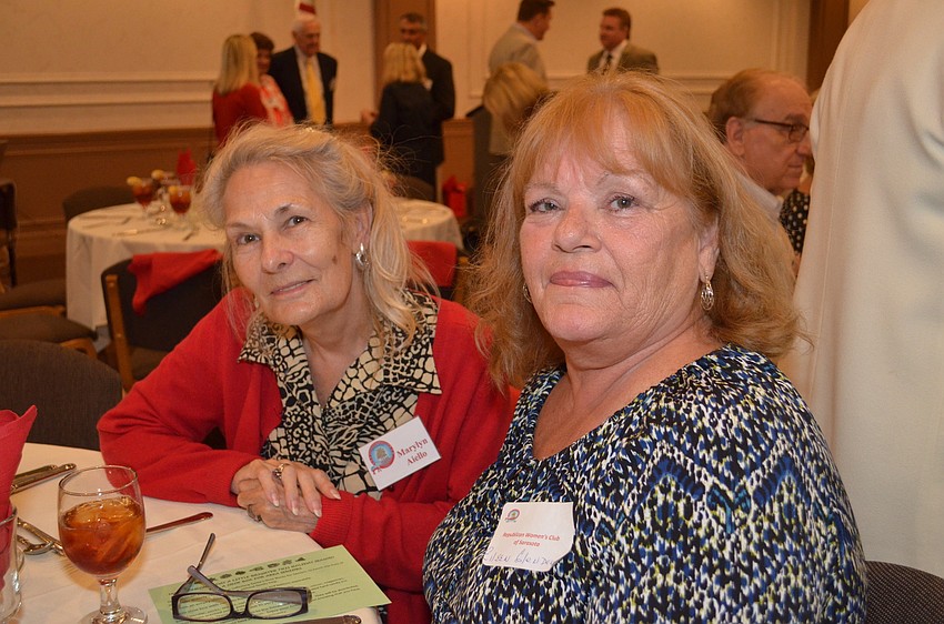 Marylyn Aiello and Eileen Glendenning.