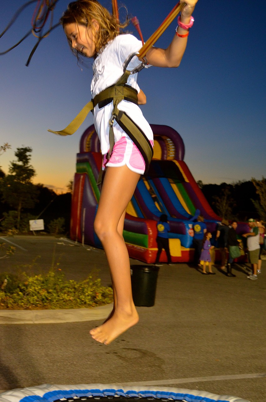 Summer Cardwell shows off her moves.