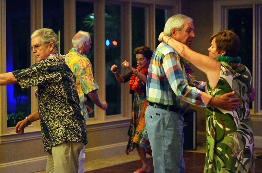 Guests enjoyed dancing to the sounds of The Trinidues at Rosedale Golf and Country Clubâ€™s Luau Party.