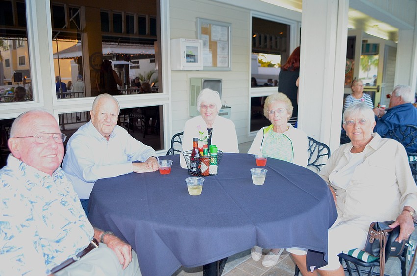 Cash Register, Hub Erickson, Joan Erickson, Snookie Register and Lynne Heuston