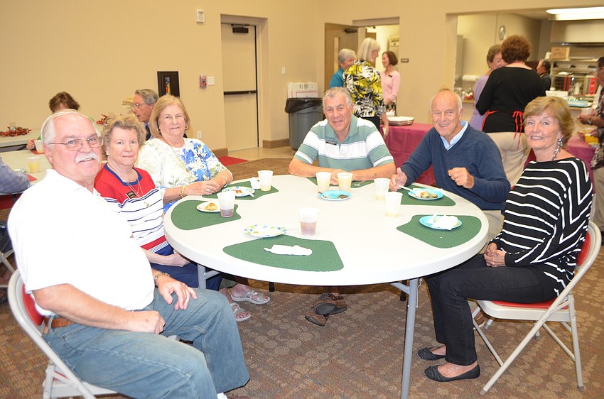 Bill Buckley, Trish Thaler, Jean Buckley, Nick Kovalakides, Gordon Lenci and Beverly Sutton