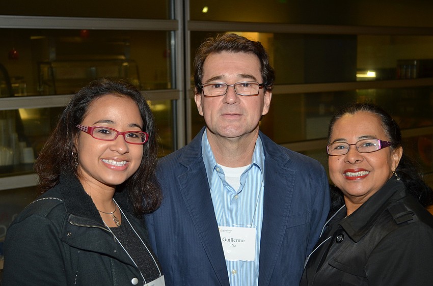 Catalina Paz, Guillermo Paz and Francia Mazano