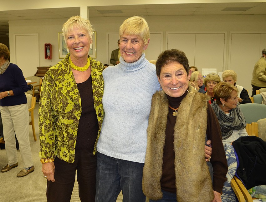 Maruta Miluns, Pat Loy and Susan Landau