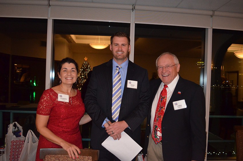 Lourdes Ramirez, Drew Peters and Chris Albright