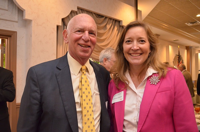 Ed Cohen and Christine Johnson.
