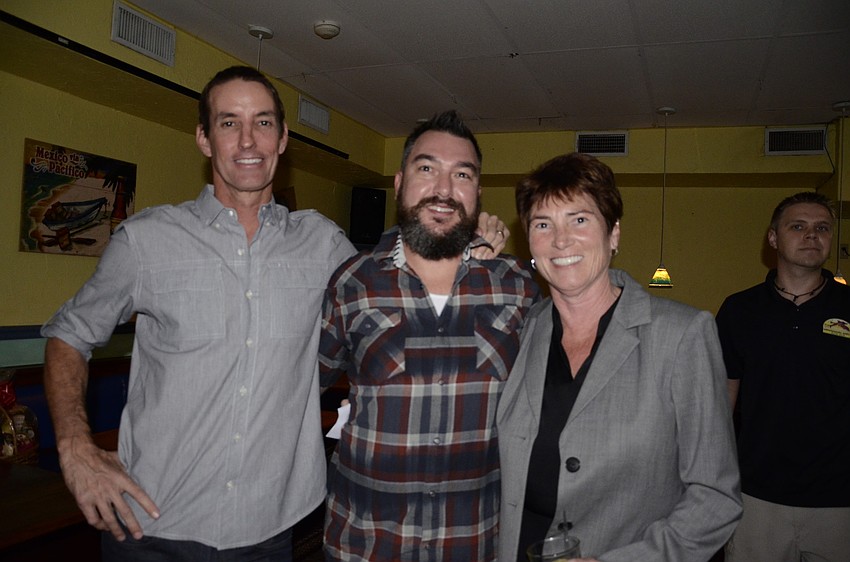 Russell Matthes, Wendell Jacobsen and Cheryl Gaddie
