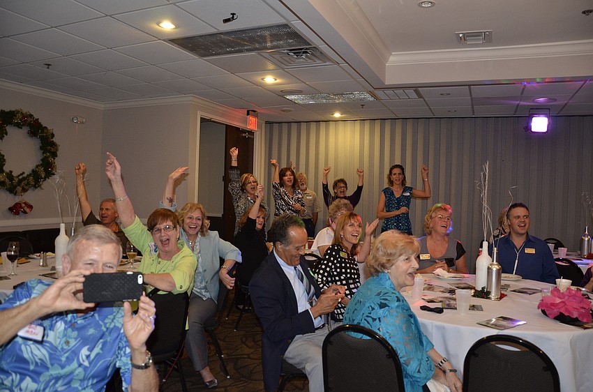 About 100 people attended Norma Martin's 100-year birthday party.