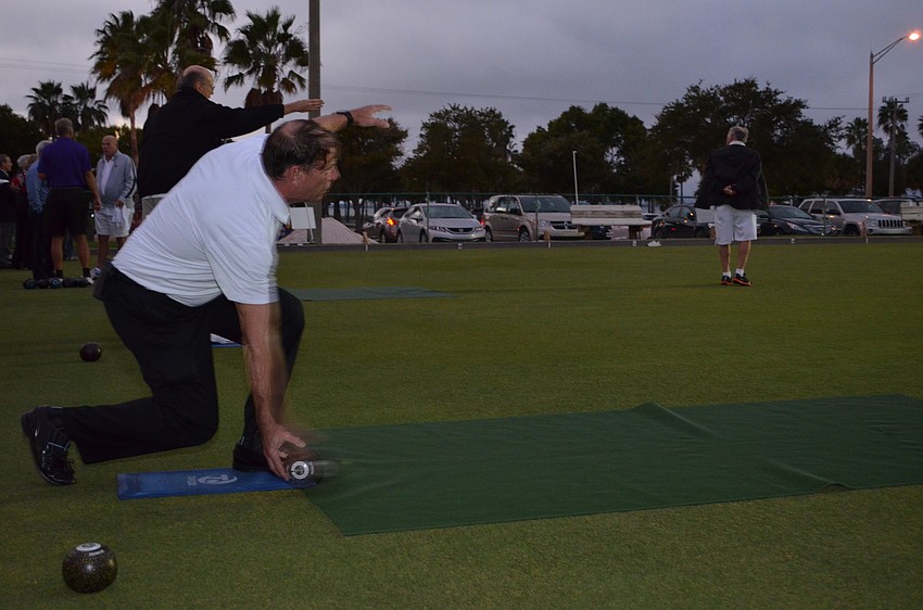 James Bender of Fit Minds preps to make a pitch.